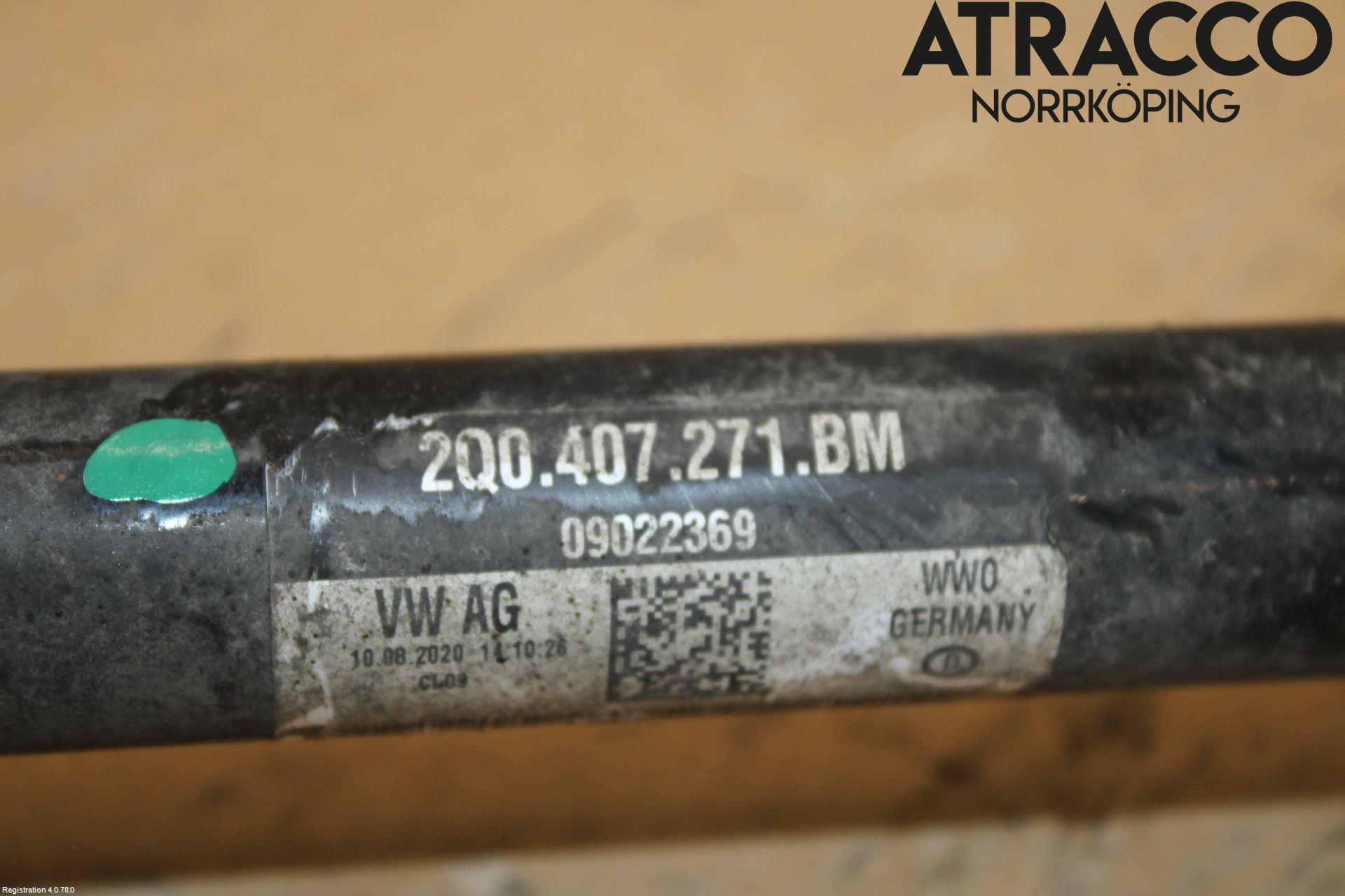 Volkswagen VW T-CROSS 19- Drivaxel Fram Vänster