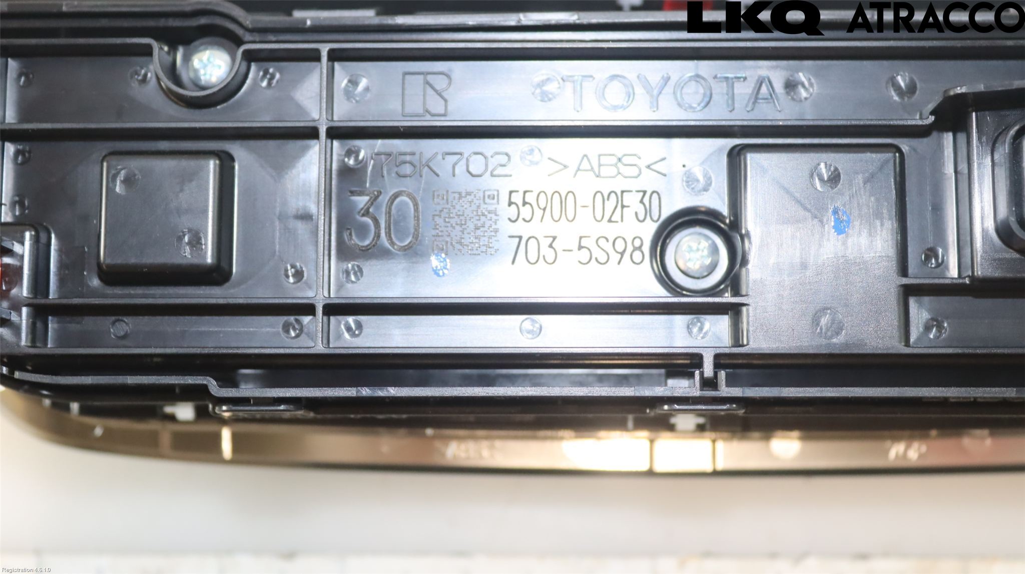 Toyota COROLLA 19- Värmereglage