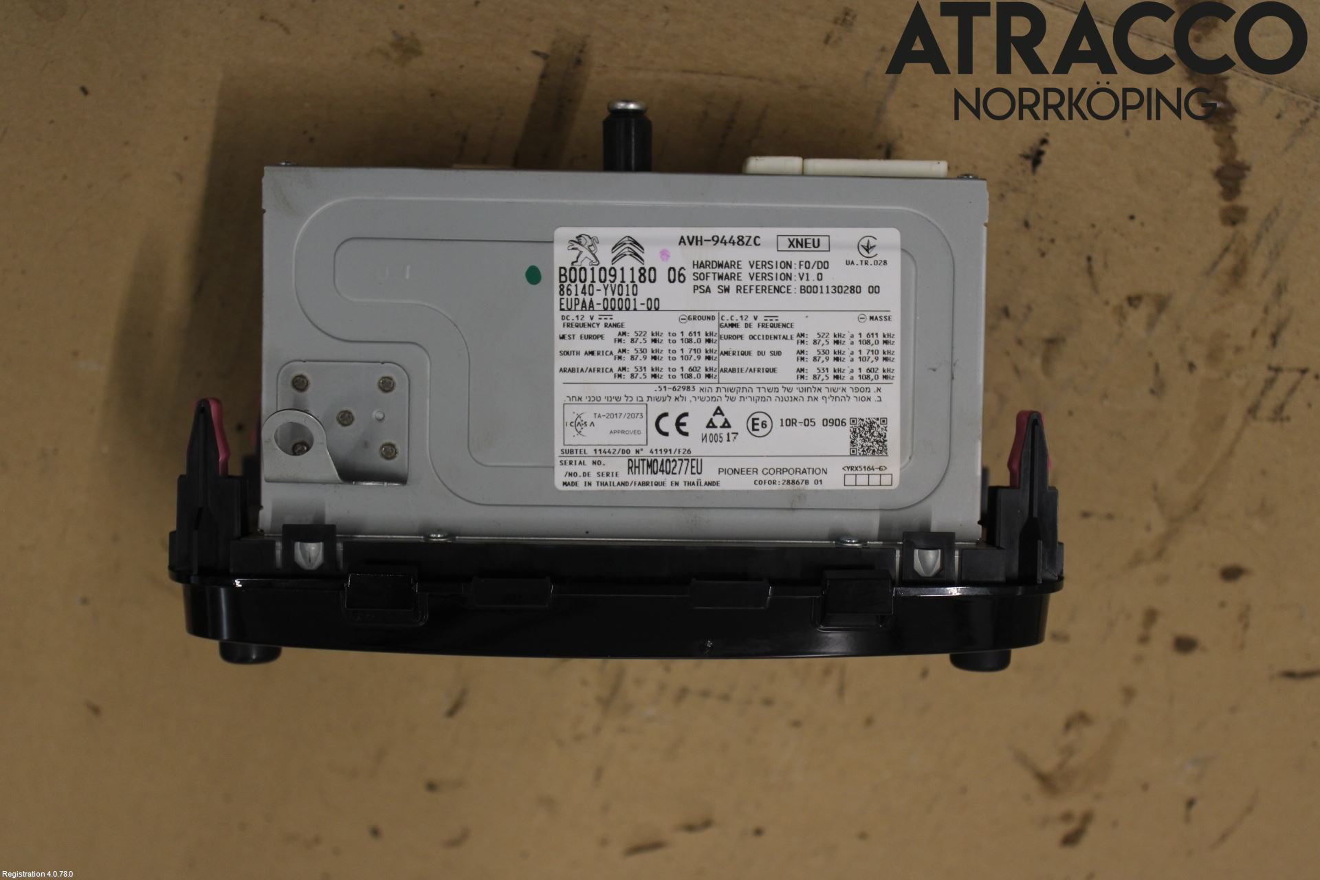 Toyota AYGO 15-21 Cd Radio - Multimediapanel