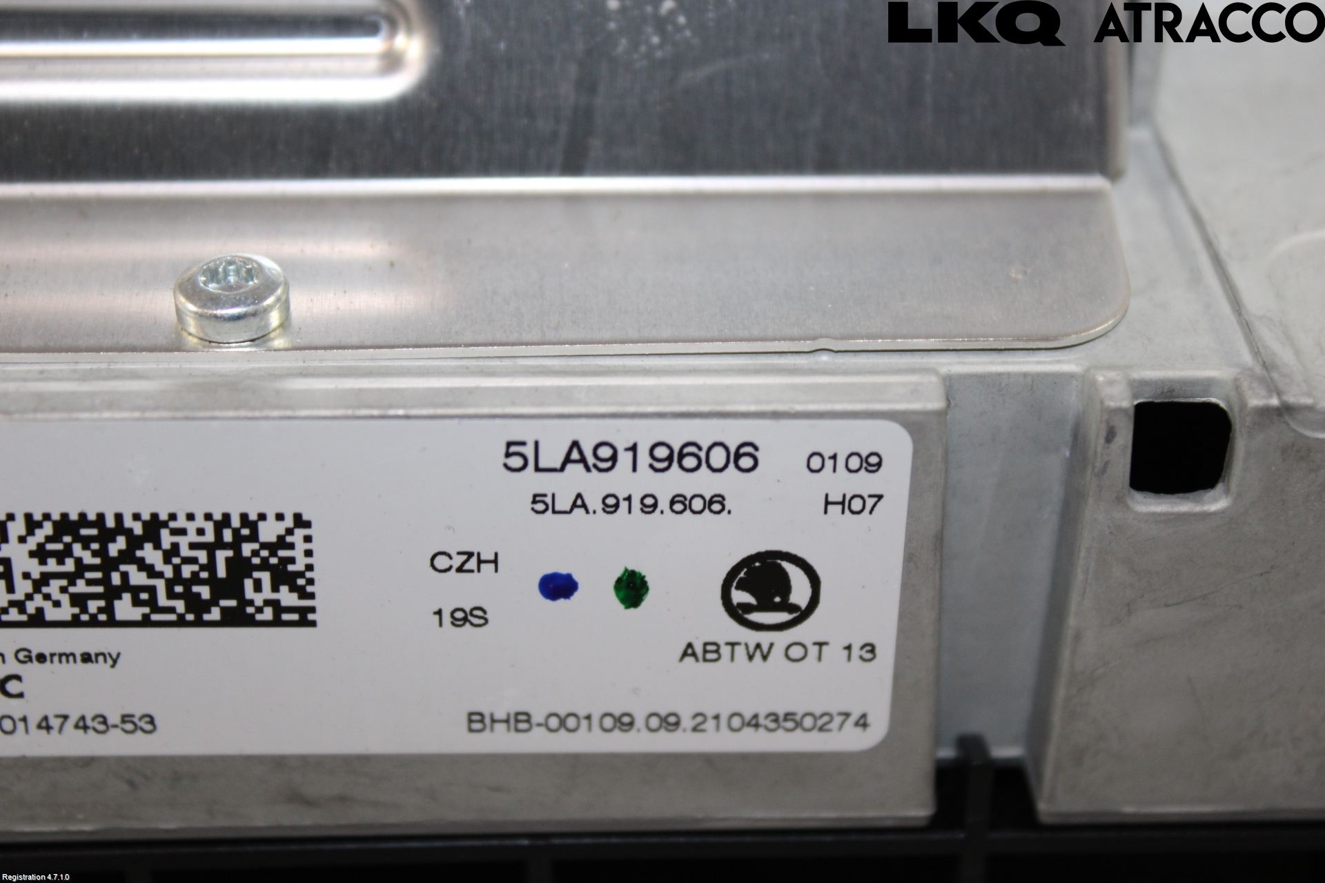 Skoda ENYAQ iV 21- Bildskärm