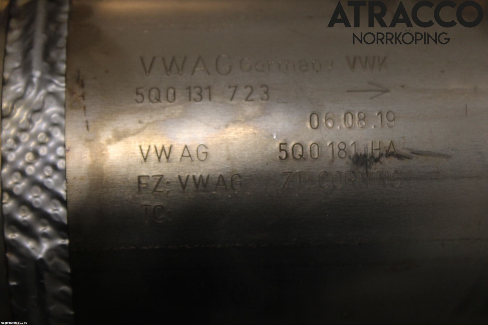 Cupra ATECA 19- Avgas Partikelfilter