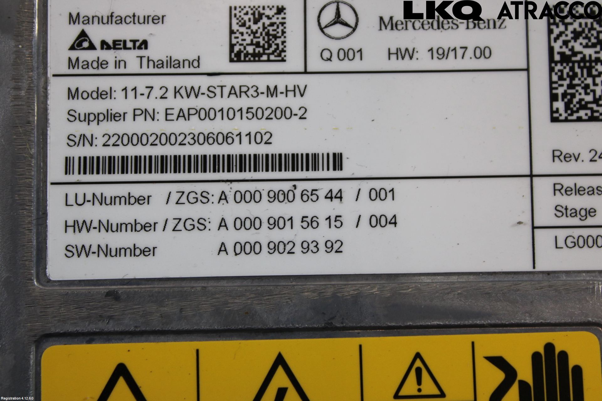 Mercedes-Benz MB C-KLASS (W206) 21- Batteriladdare Högspänning