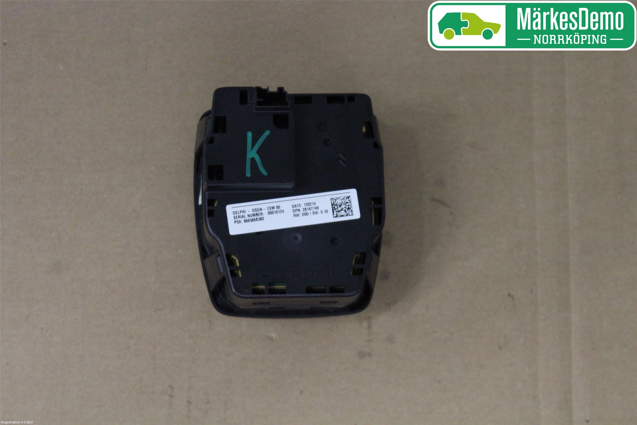 Peugeot 508 11-18 Strömställare Multifunktion