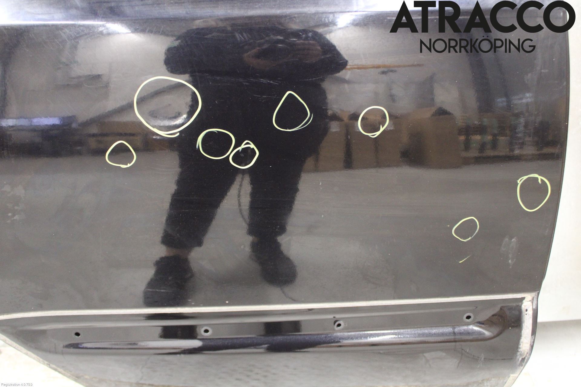 Renault KOLEOS I 08-10 Dörr Bak Höger