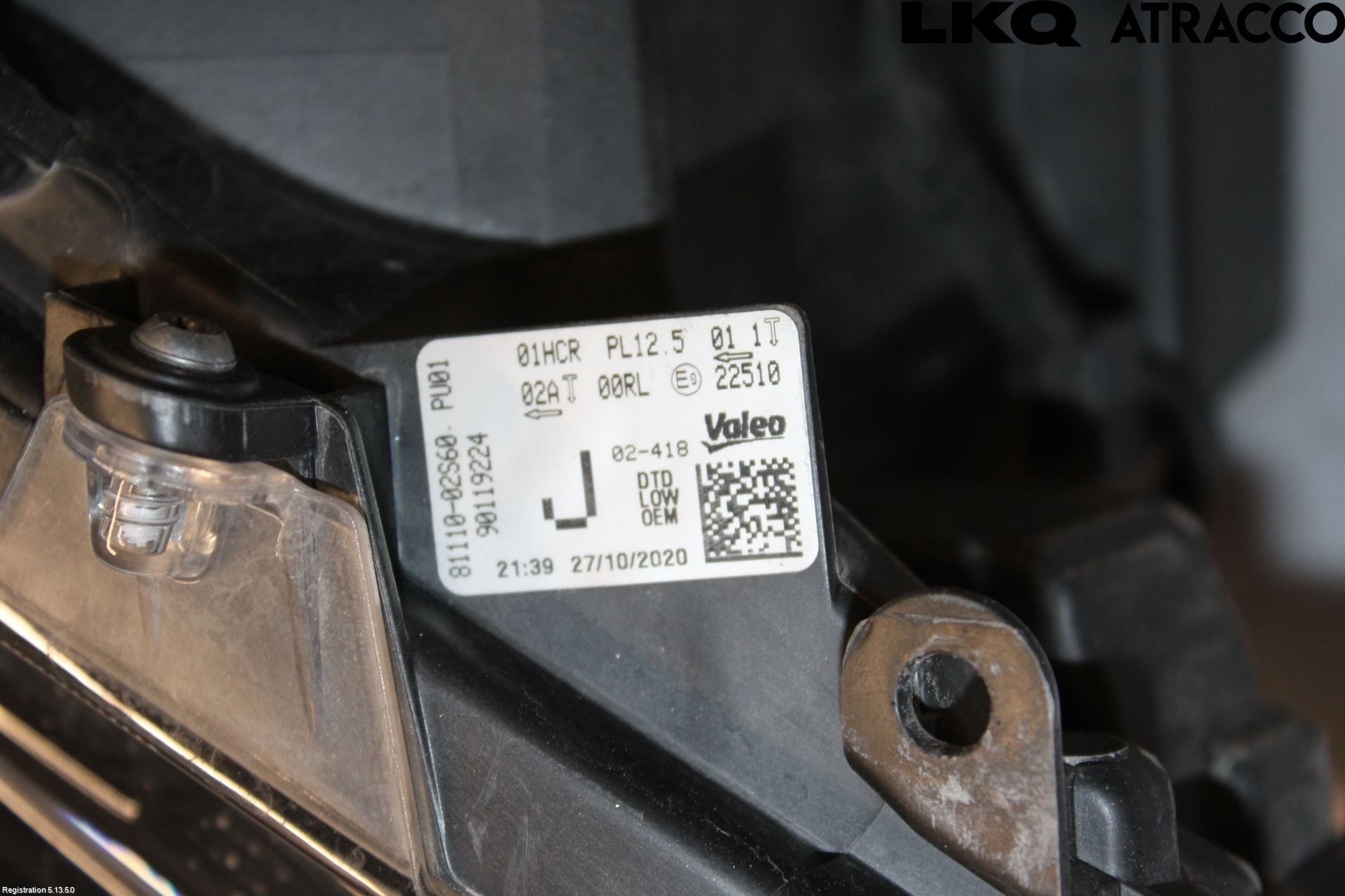 Toyota COROLLA 19- Strålkastare Höger