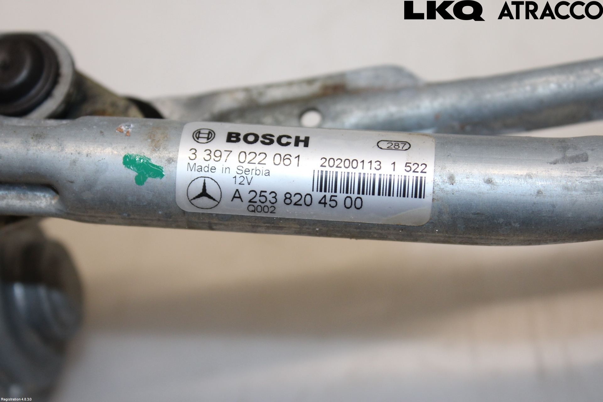 Mercedes-Benz MB GLC-KLASS (X253/C253) 15-22 Torkarmekanism Vindruta