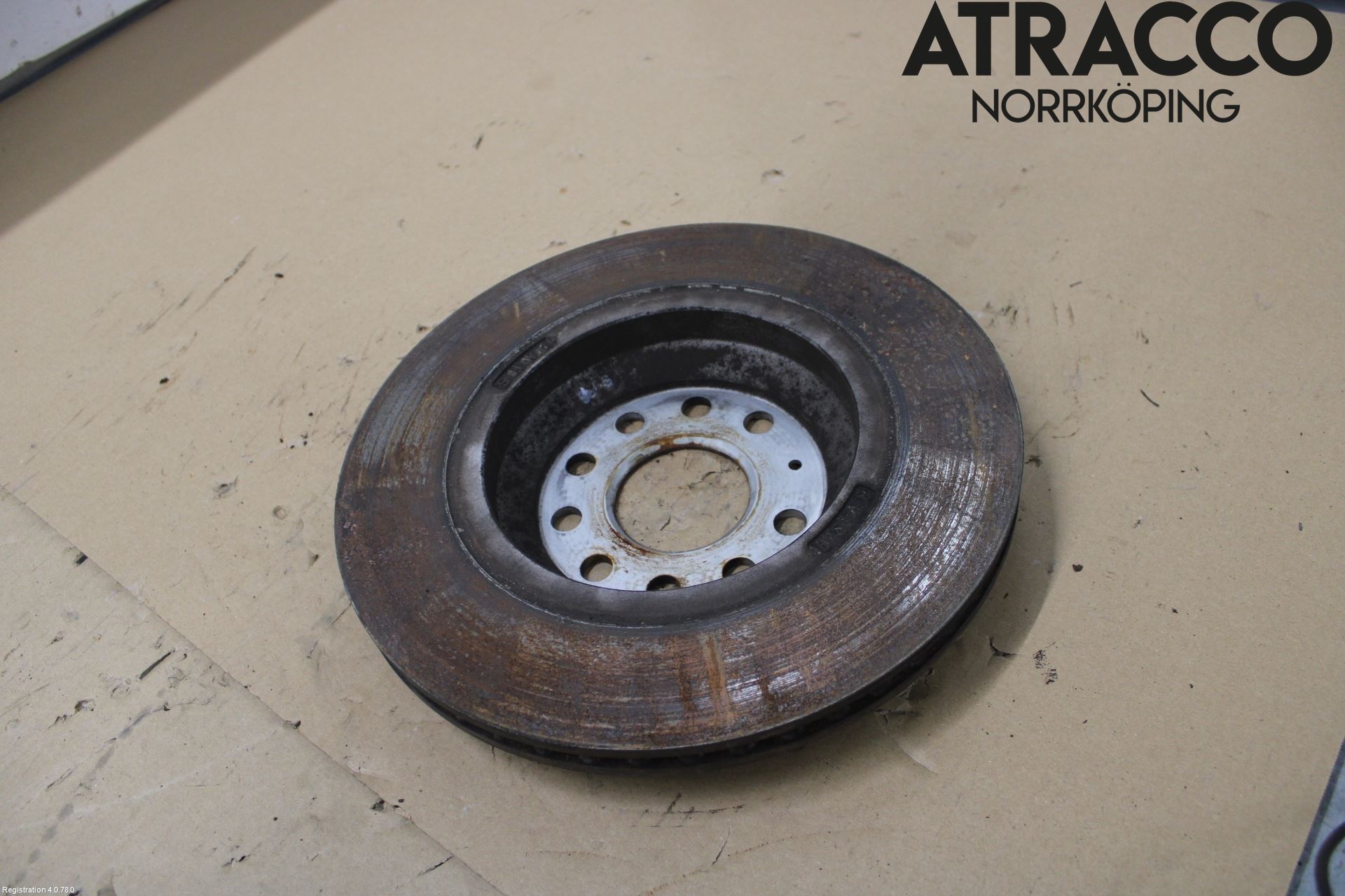 Volkswagen VW GOLF / E-GOLF VII 13-20 Bromsskiva Bak