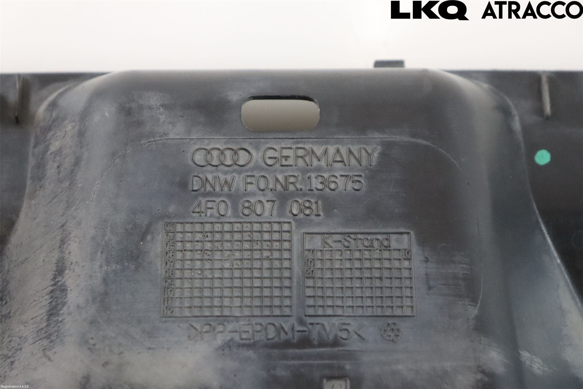 Audi A6/S6     05-11 Frontplåt Övre