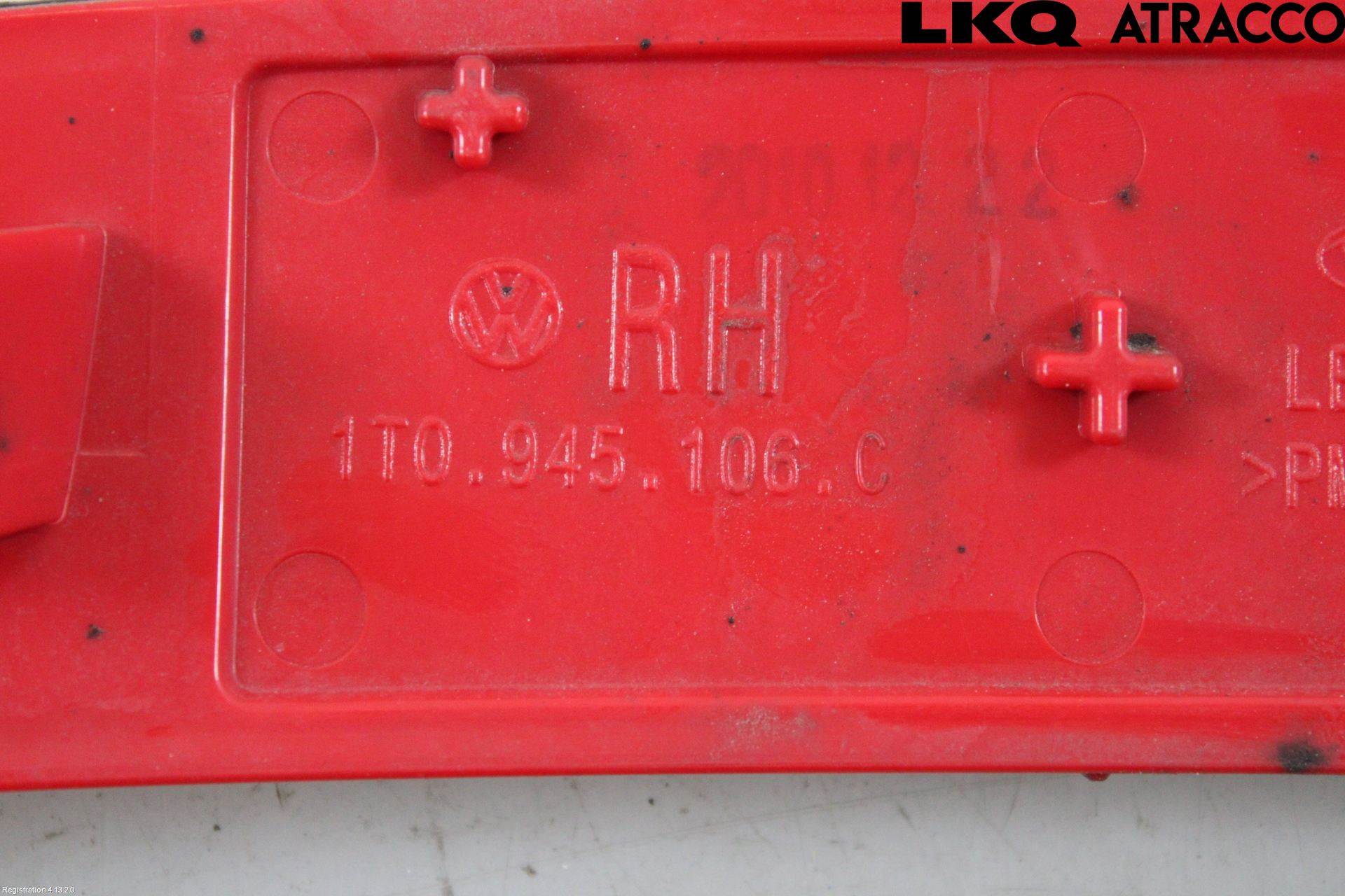 Volkswagen VW TOURAN 10-15 Dimljus/Reflex Bak