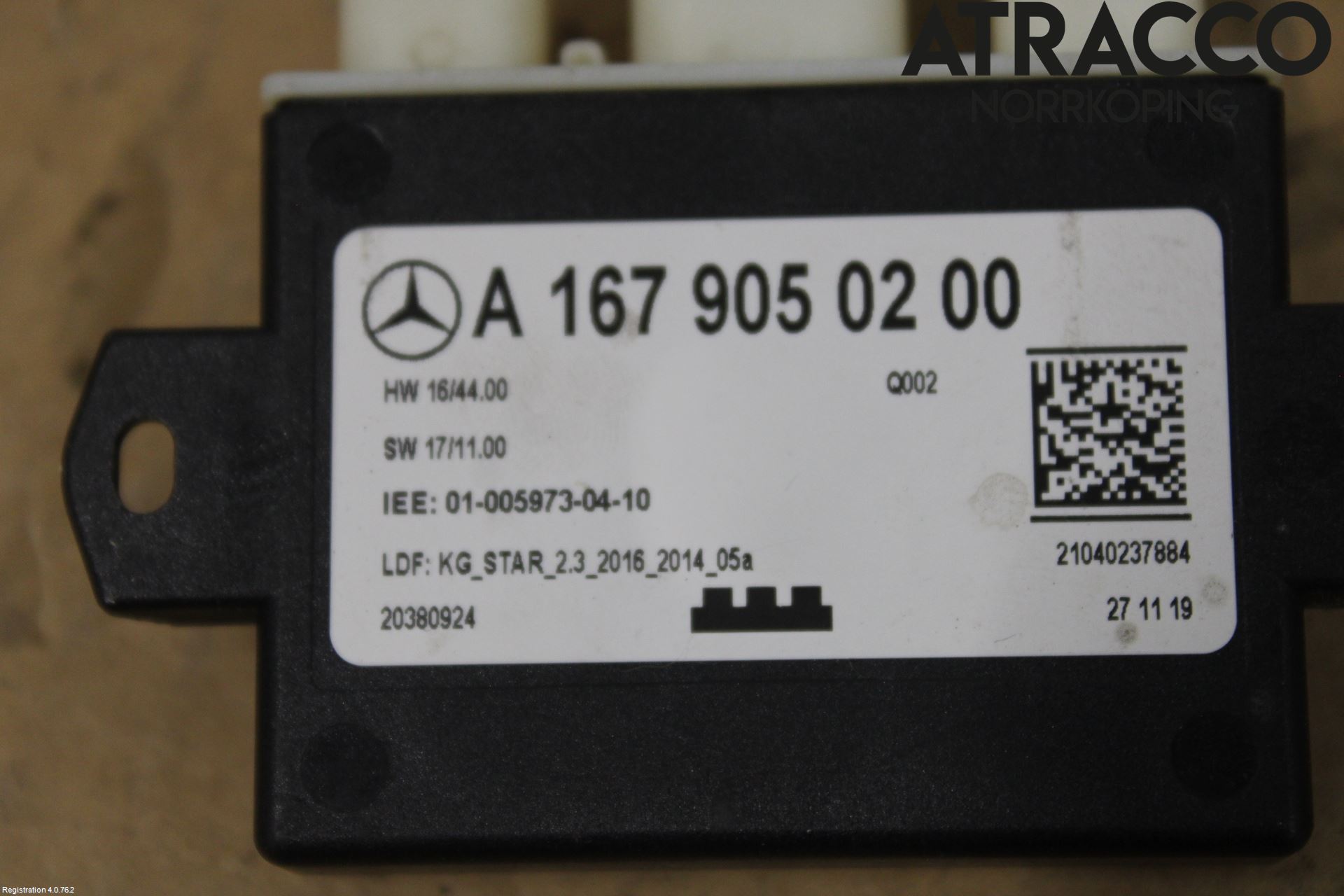 Mercedes-Benz MB CLA-KLASS (C118/X118) 19- Styrenhet Baklucka
