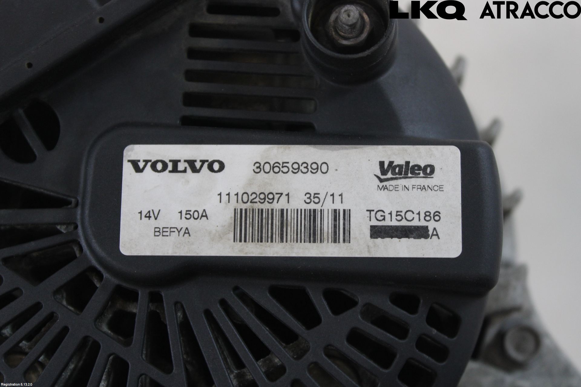 Volvo V60 11-13 Generator