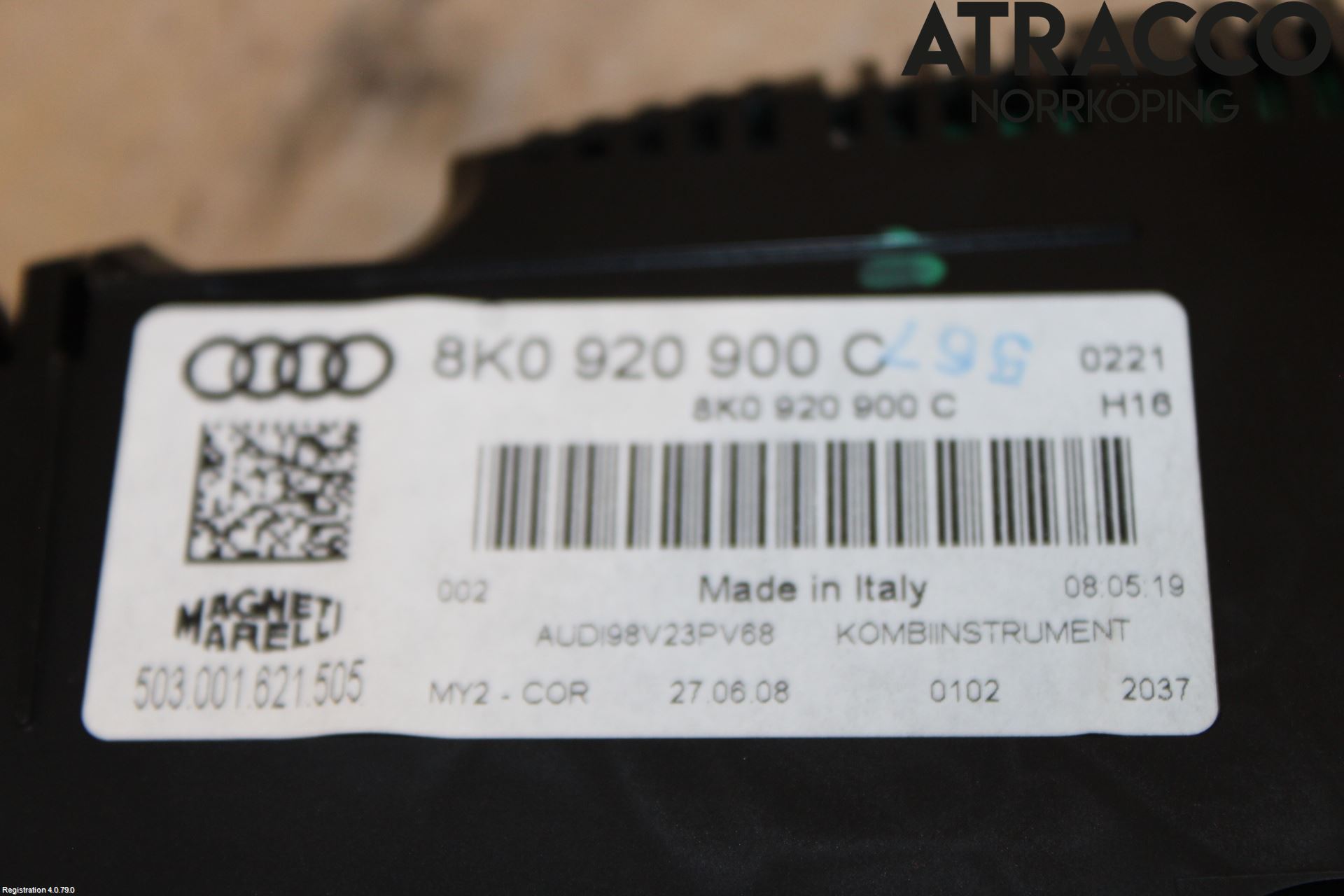 Audi A4/S4 08-11 Instrument Komb