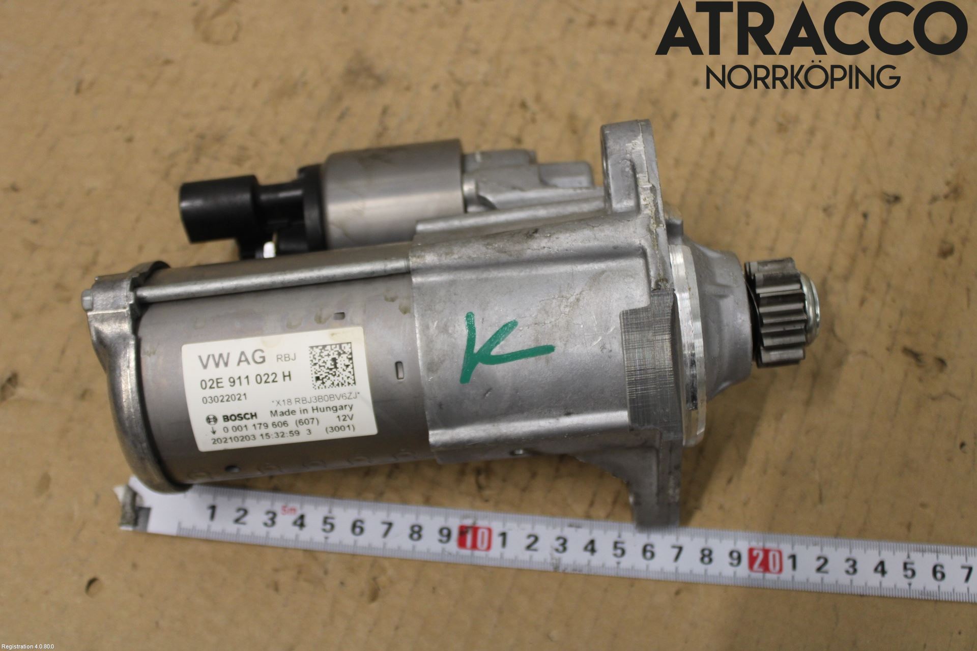 Audi Q3 F3 19- Startmotor