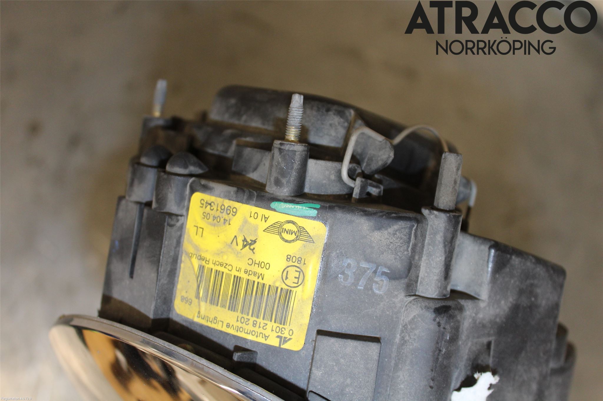 Mini COUPE R50/53 01-06 Strålkastare Vänster