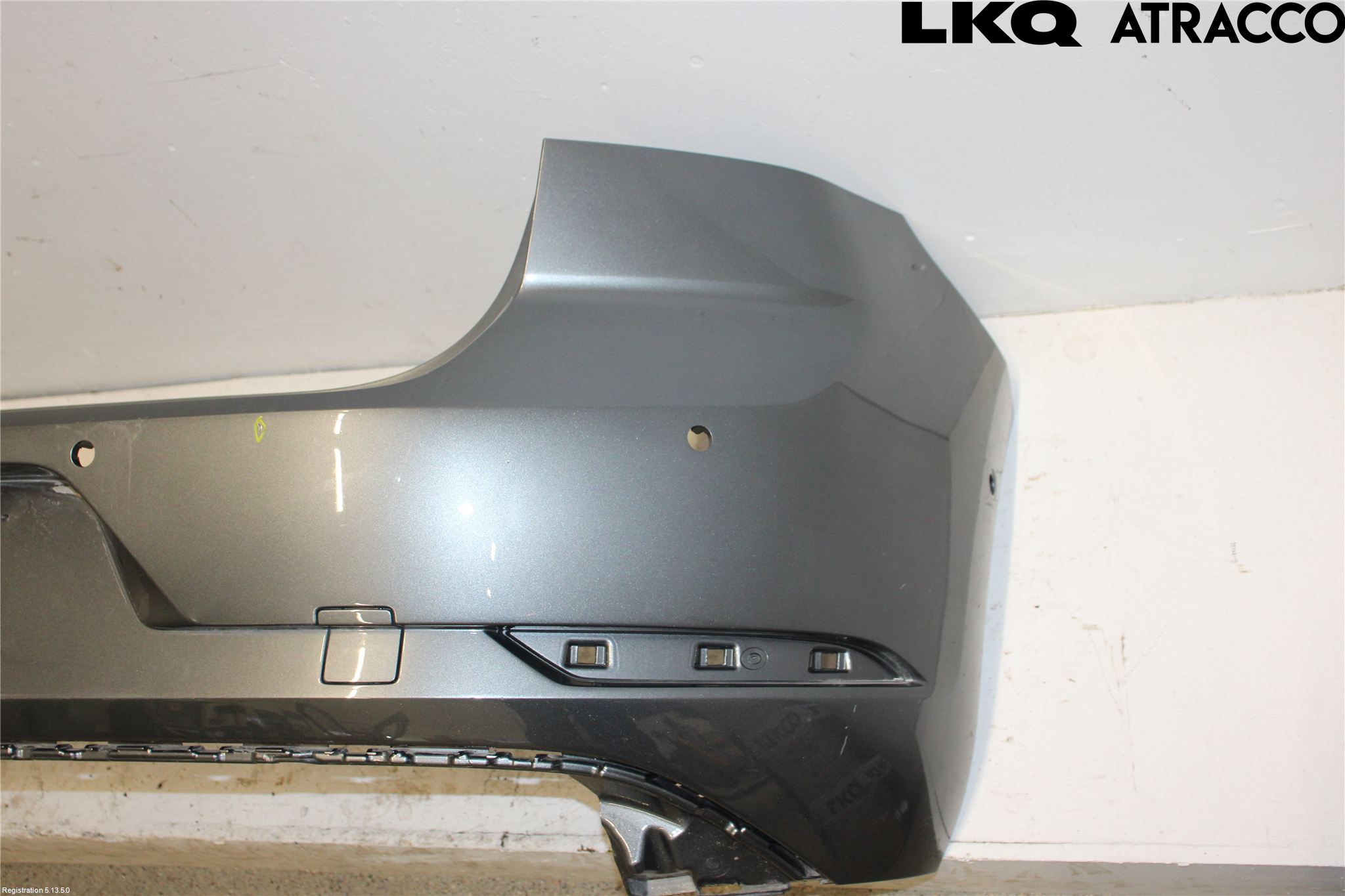 Volkswagen VW GOLF / E-GOLF VII 13-20 Stötfångarbeklädnad Bak