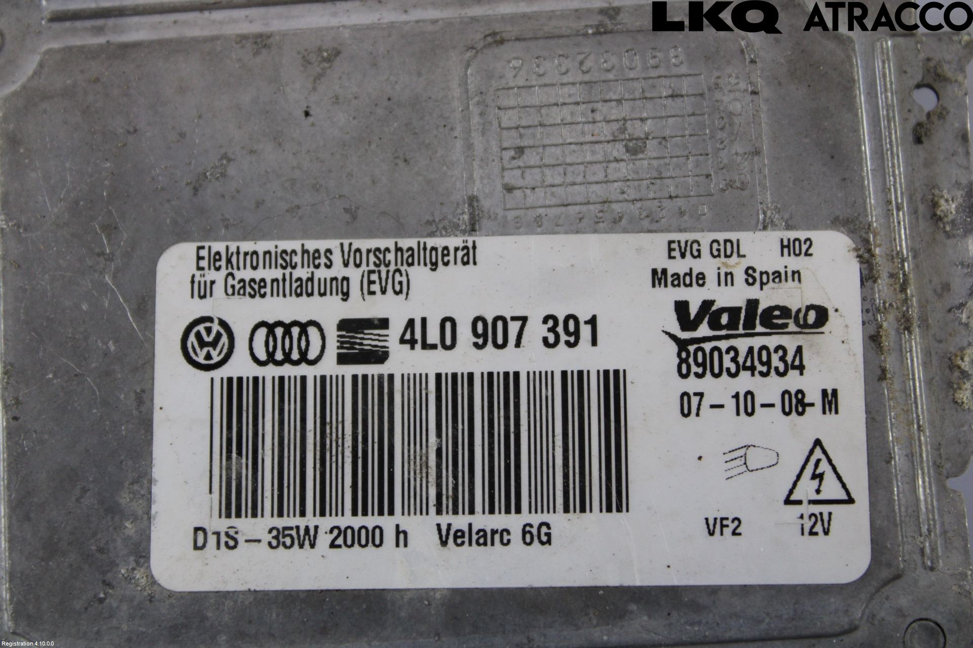 Seat ALTEA Styrenhet Strålkastare