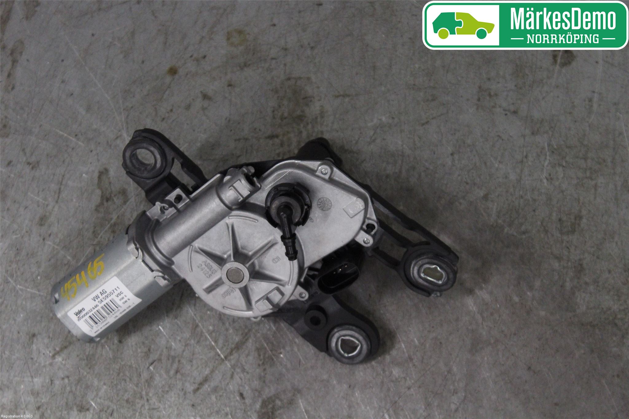 Skoda OCTAVIA (5E) 13-20 Torkarmotor Baklucka