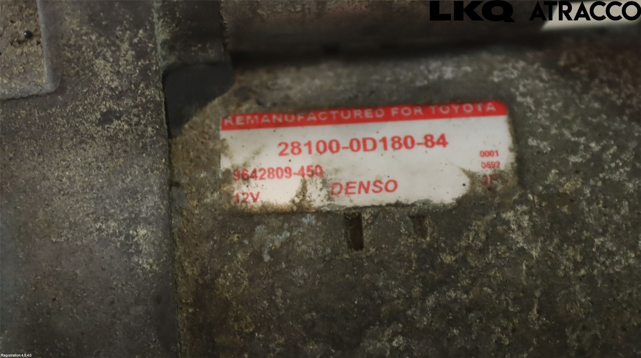 Toyota AVENSIS 03-06 Startmotor