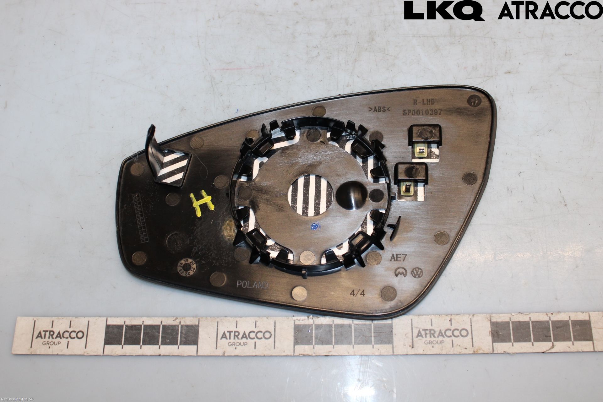 Volkswagen VW ID.4 21- Spegelglas Hö