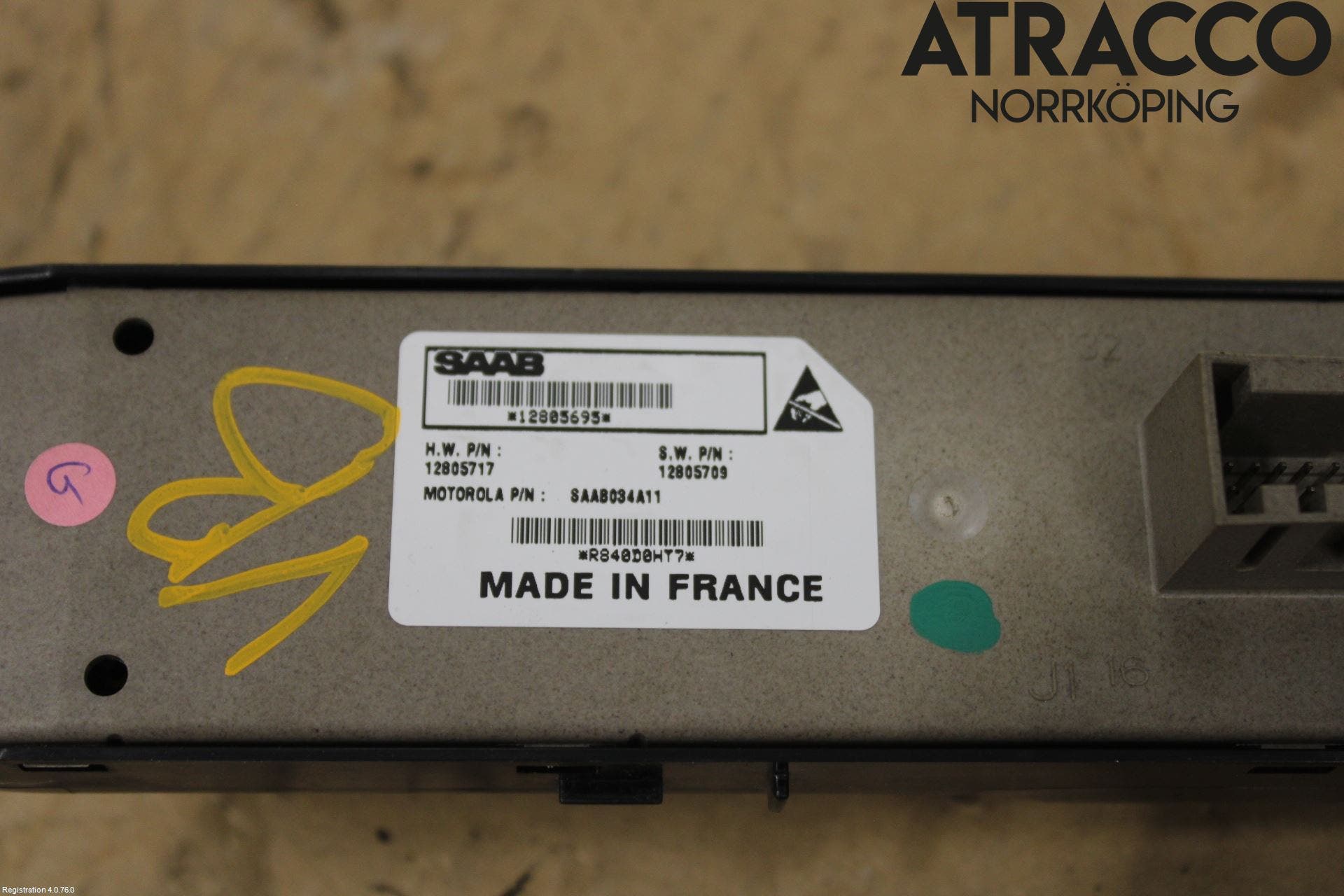 Saab 9-3 VER 2 Strömställare Elhiss