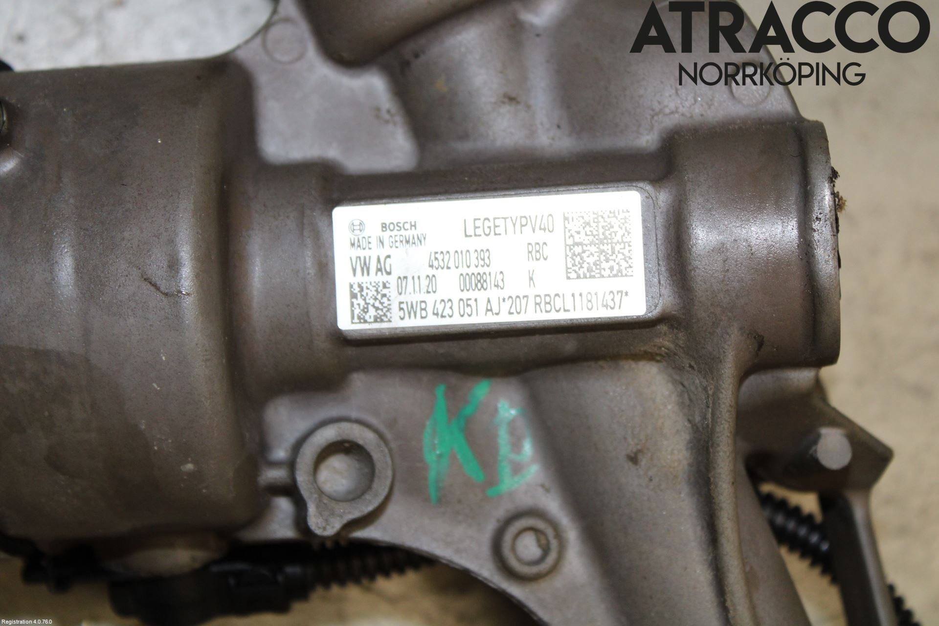 Volkswagen VW GOLF / E-GOLF VIII 20- Styrväxel-Snäcka Elektrisk