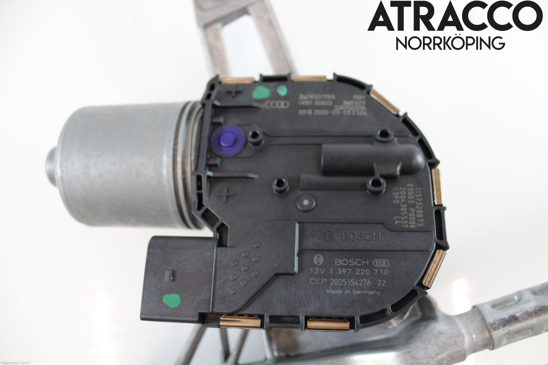 Audi A4/S4 B9 20- Torkarmekanism Vindruta