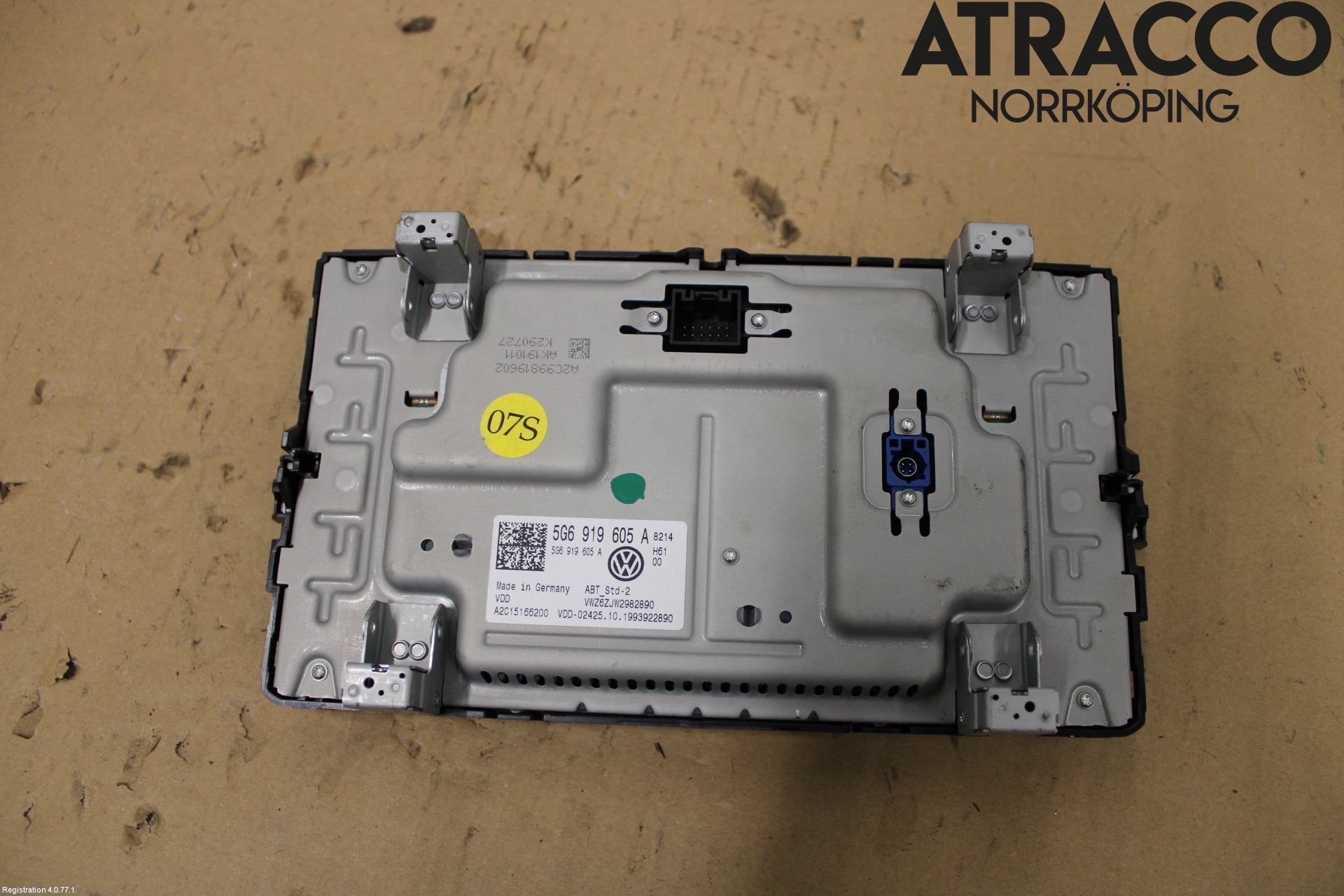 Volkswagen VW T-CROSS 19- Multifunktionsdisplay