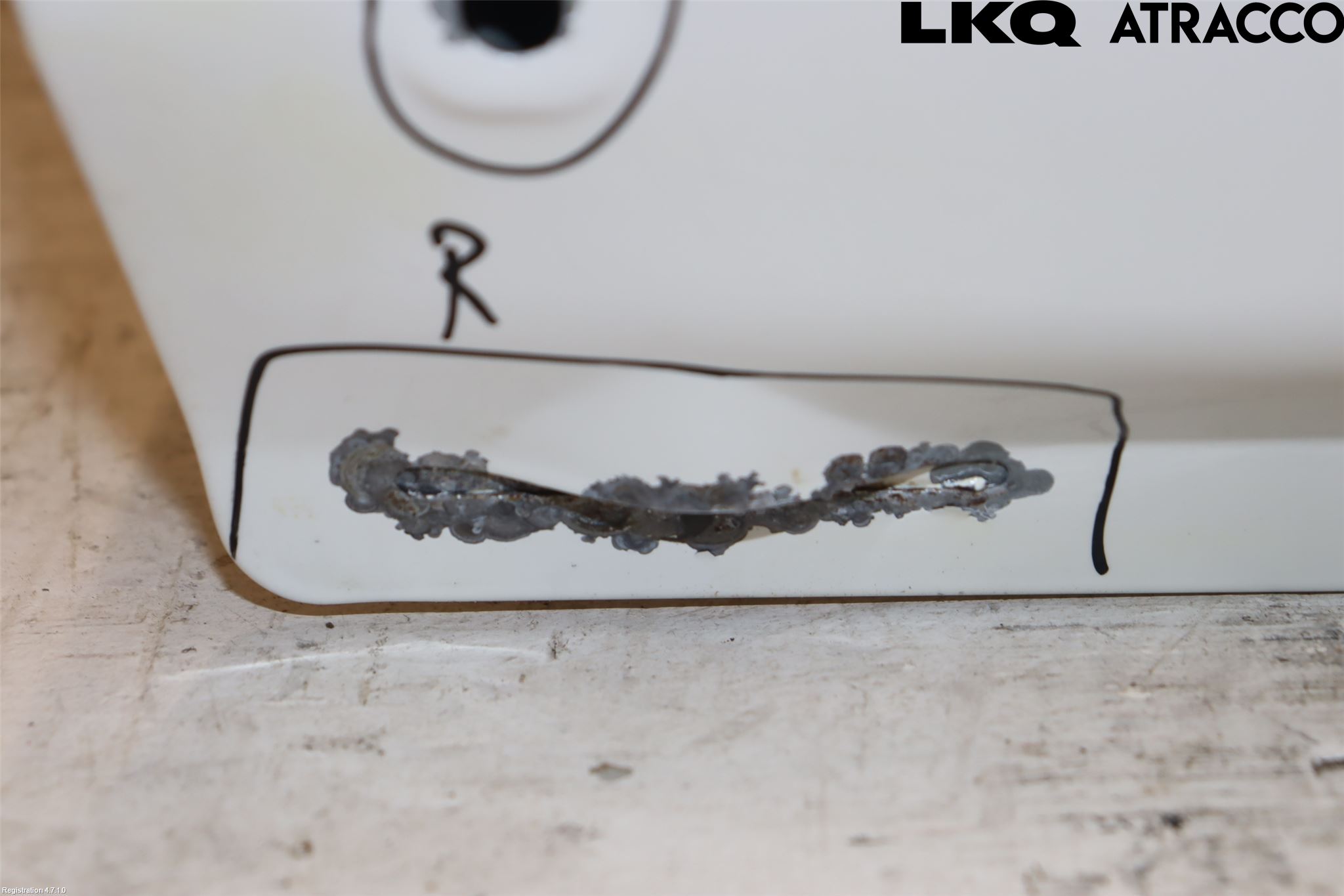 Audi Q5 09-16 Dörr Bak Vänster