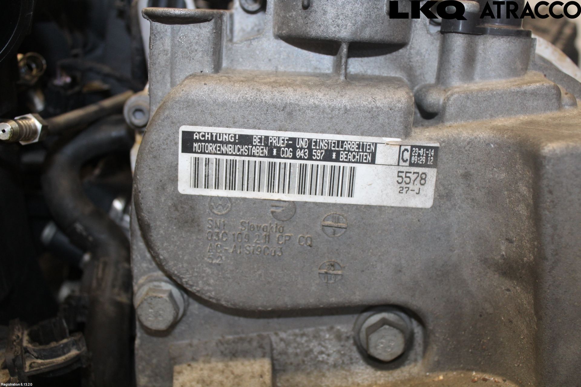 Volkswagen VW PASSAT 11-14 Motor Bensin