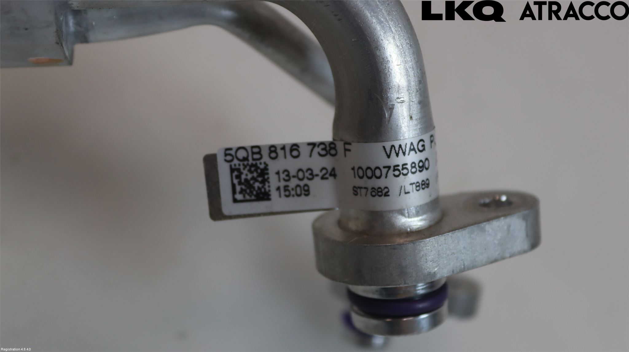 Volkswagen VW TIGUAN 24- Ac Slang-Rör