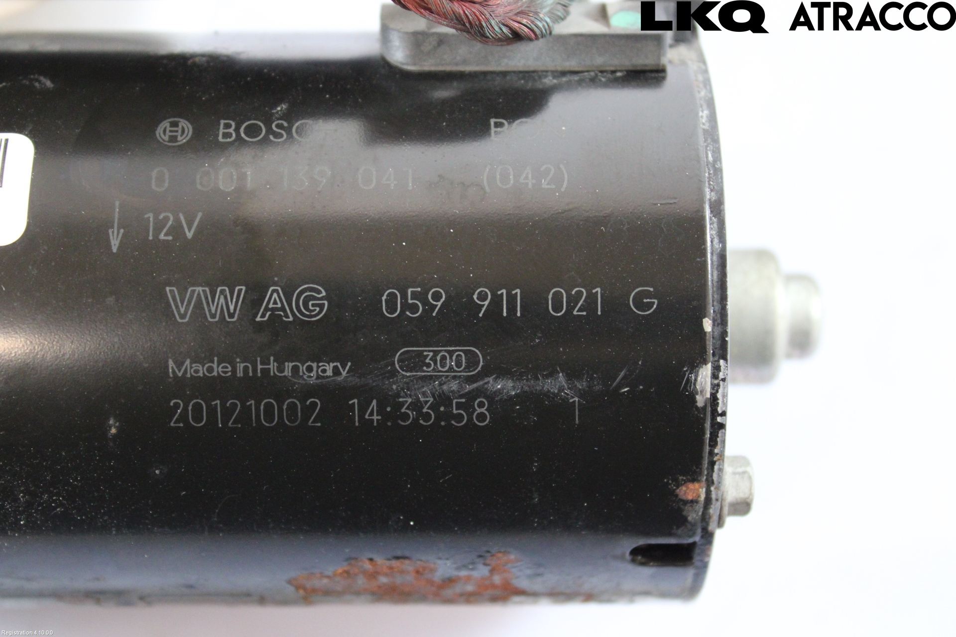 Audi A6/S6 4G 11-18 Startmotor Diesel