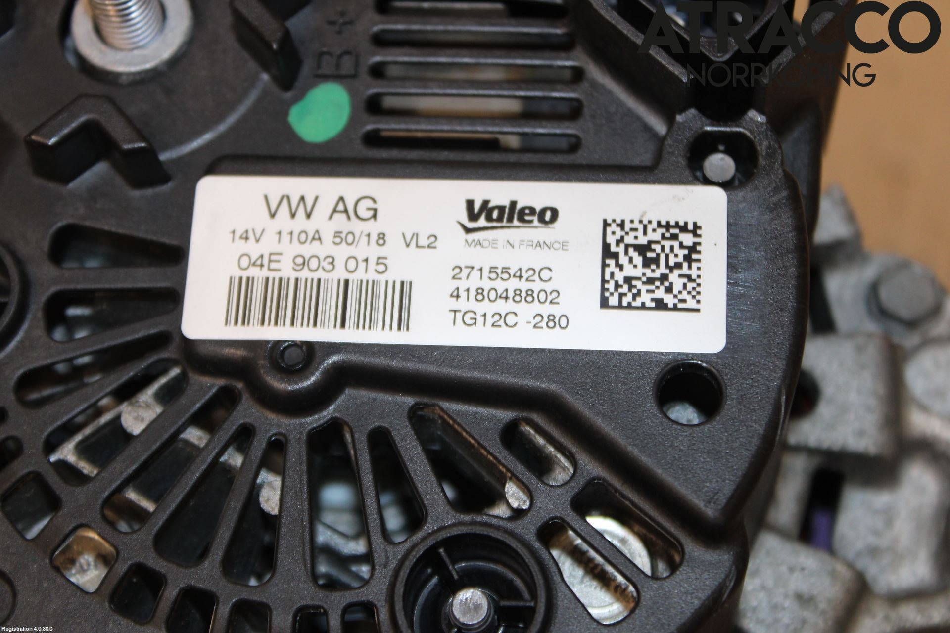 Skoda FABIA 15-21 Generator