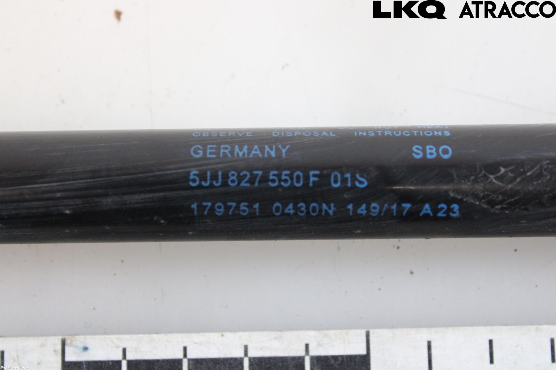 Skoda RAPID Gasfjäder Baklucka