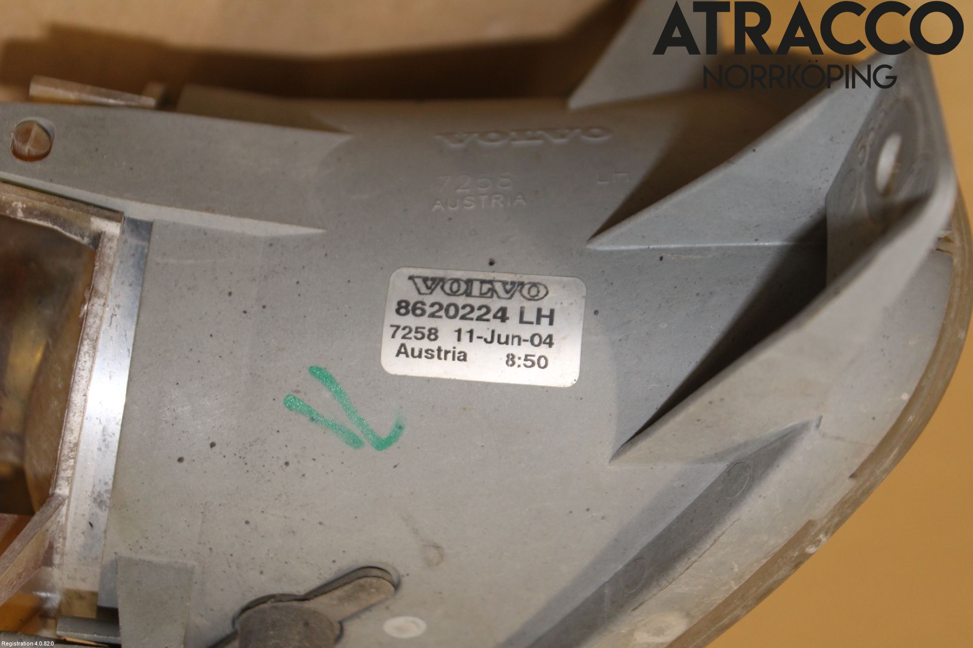 Volvo S80 04-06 Dimljus-Varselljus Fram