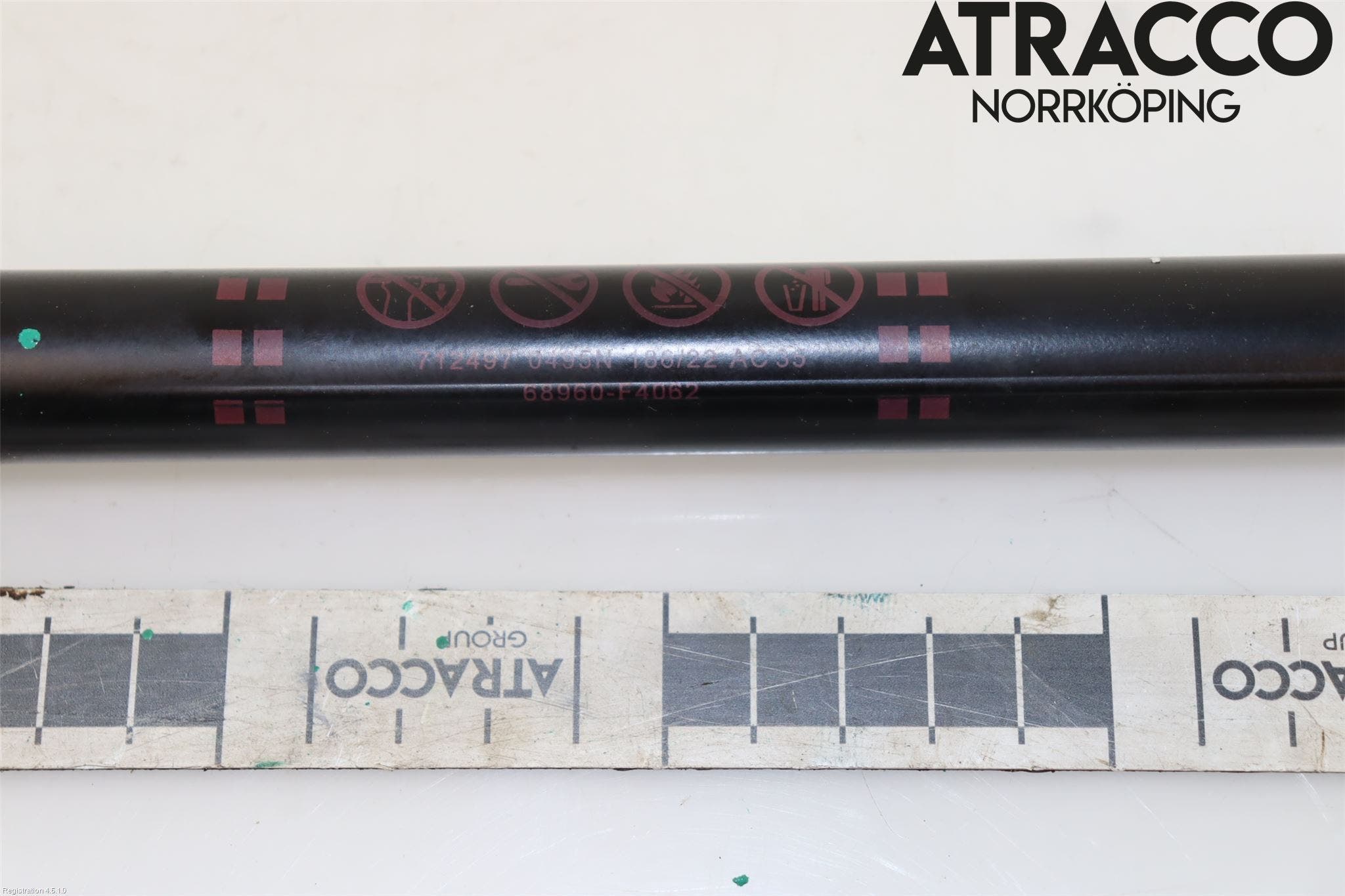 Toyota C-HR 16-23 Gasfjäder Baklucka