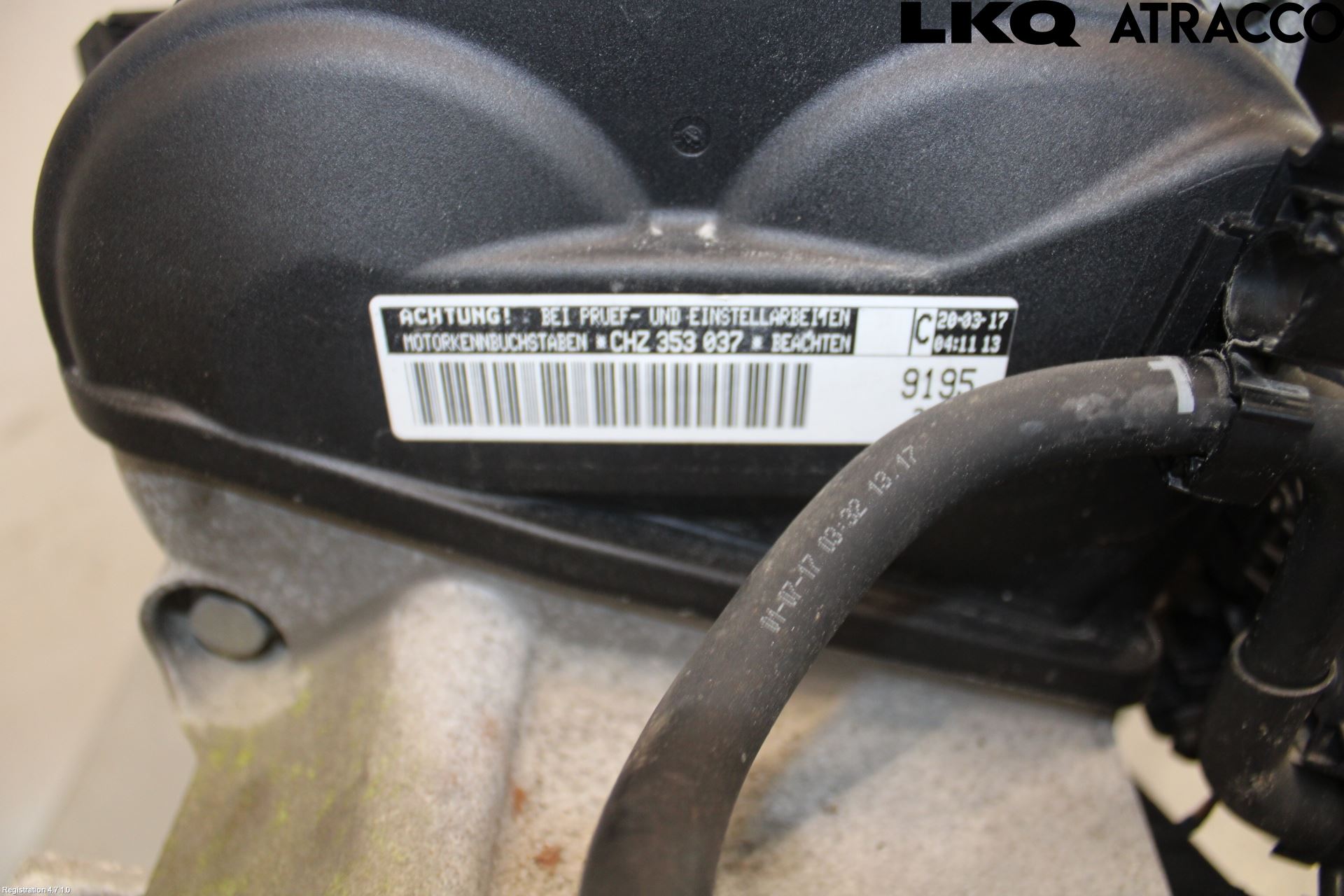 Volkswagen VW GOLF / E-GOLF VII 13-20 Motor Bensin