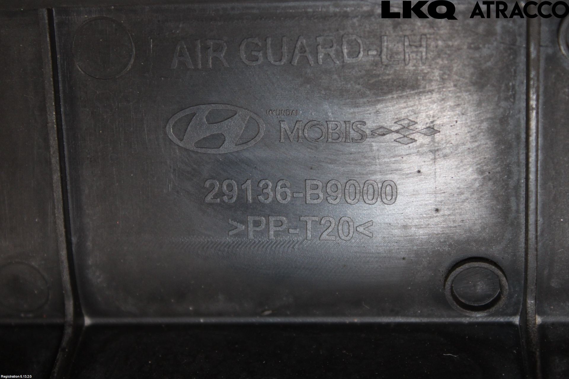 Hyundai i10 BA 14-16 Deflektor Plåt-Plast Kylning