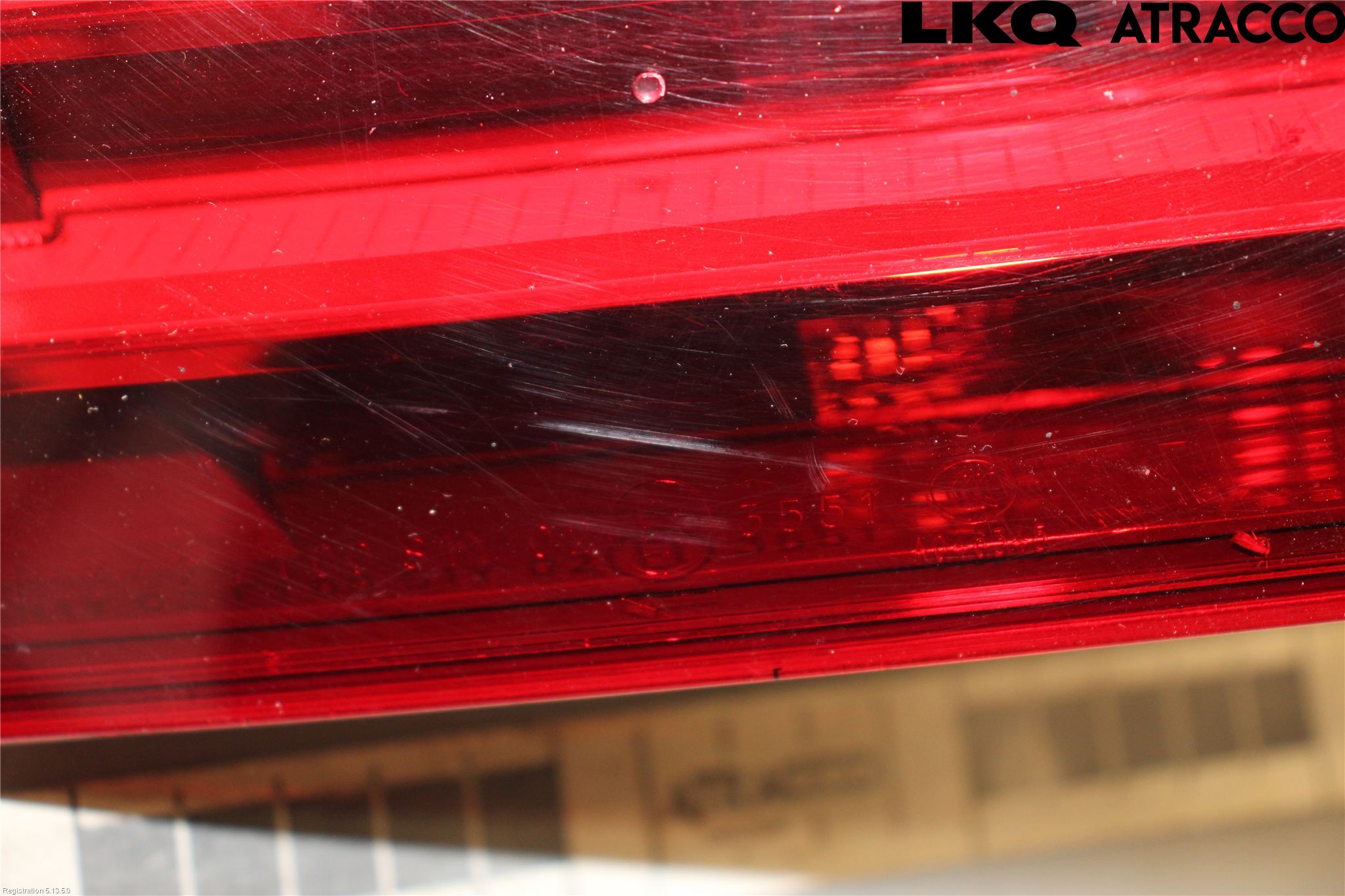 BMW 5 F10/F11/F18 09-17 Bakljus Lucka Vä