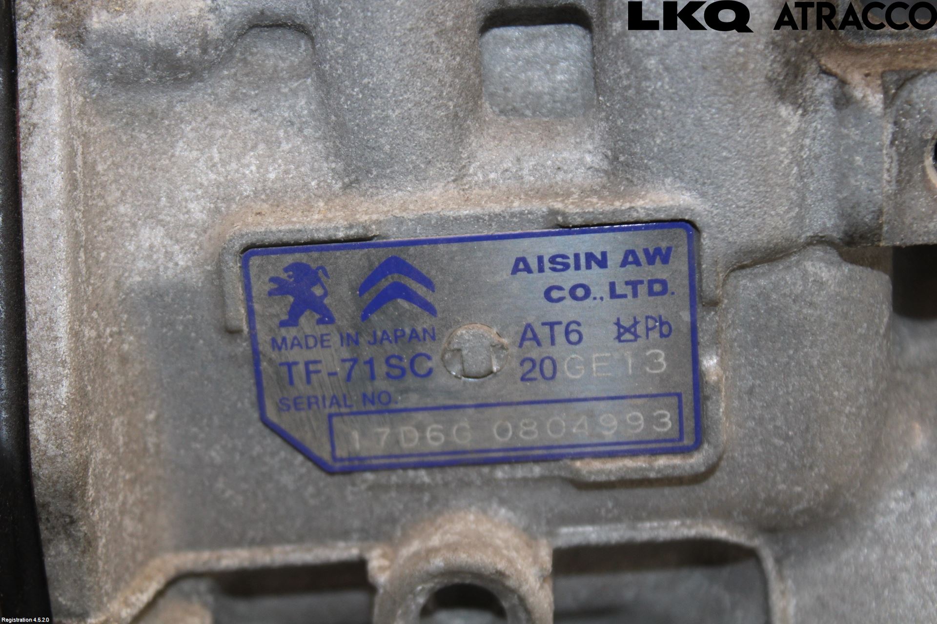 Citroen COTROEN C3 17-24 Växellåda Automat