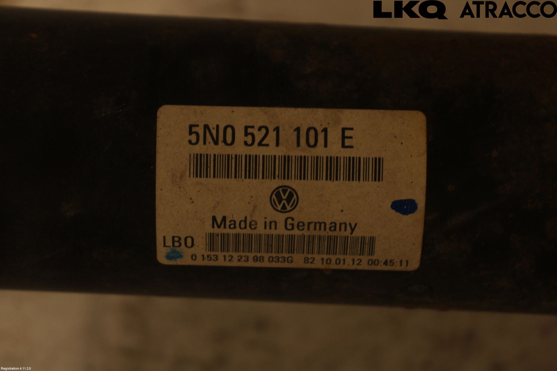 Audi Q3 8U 12-18 Mellanaxel Komp