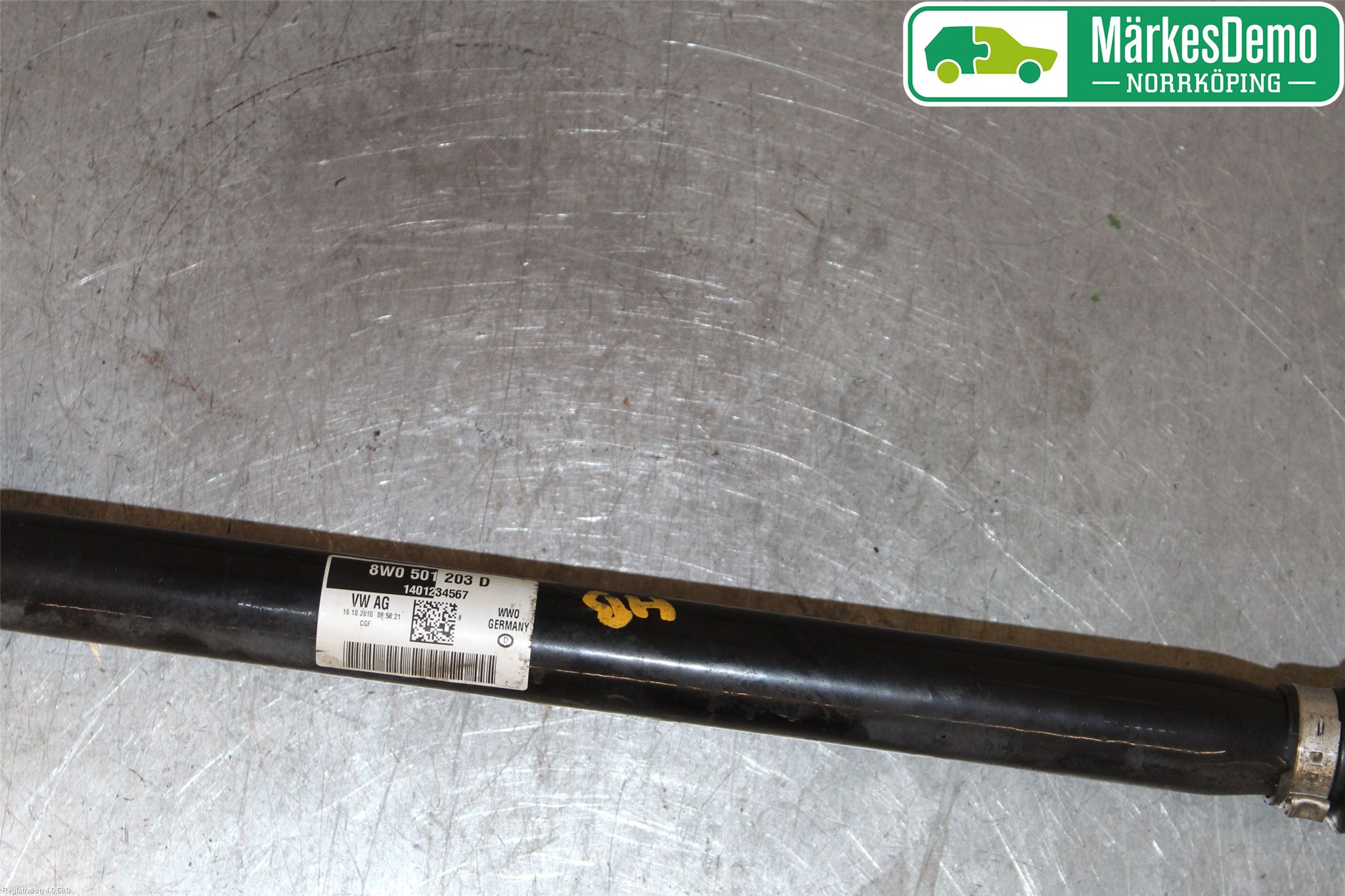 Audi A4/S4 B9 16-19 Drivaxel Bak Höger