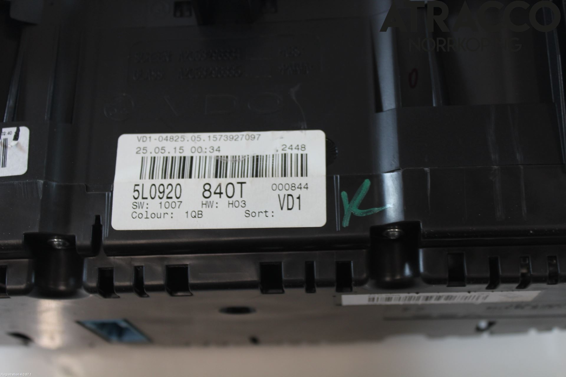 Skoda YETI Instrument Komb