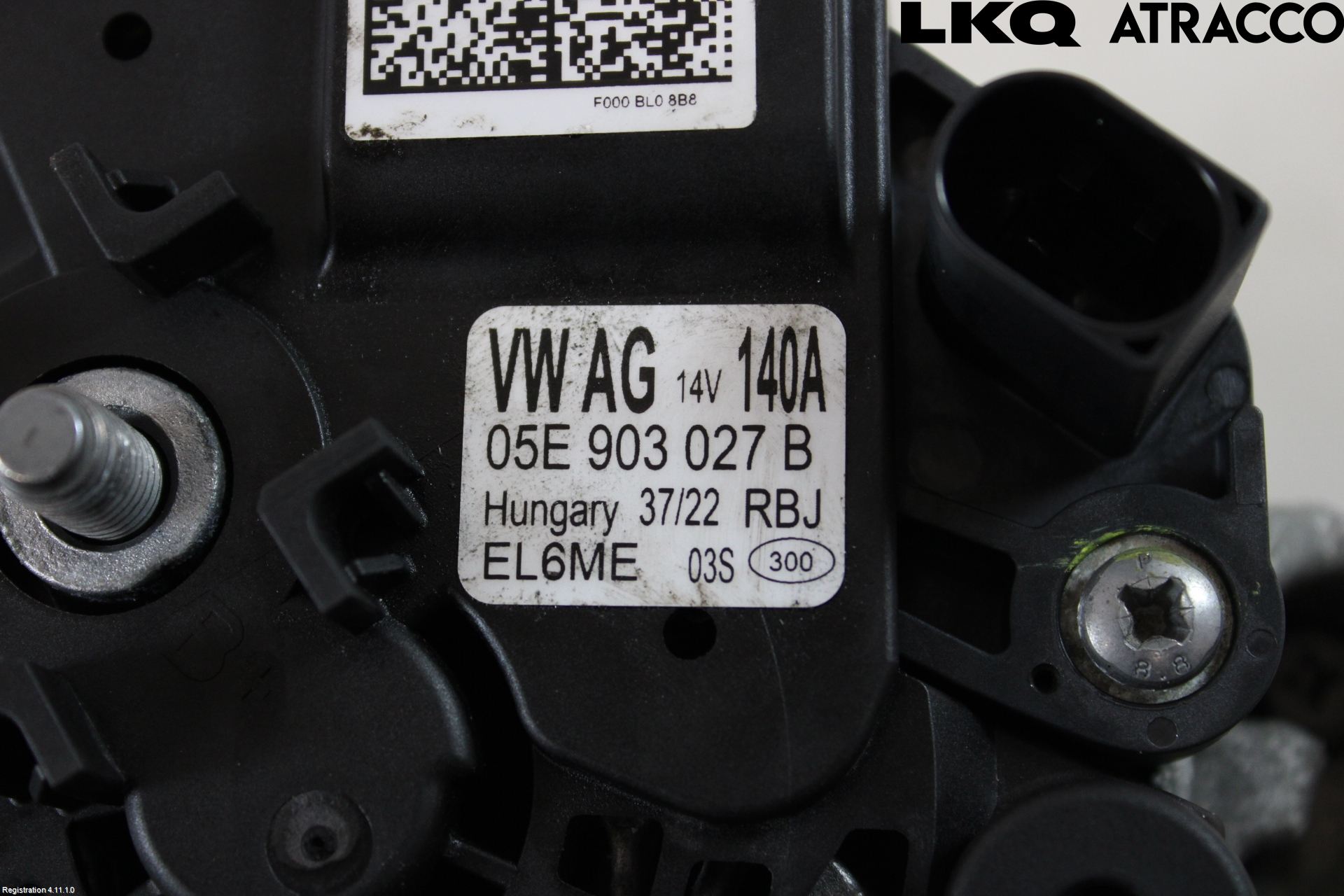 Volkswagen VW GOLF / E-GOLF VIII 20- Generator