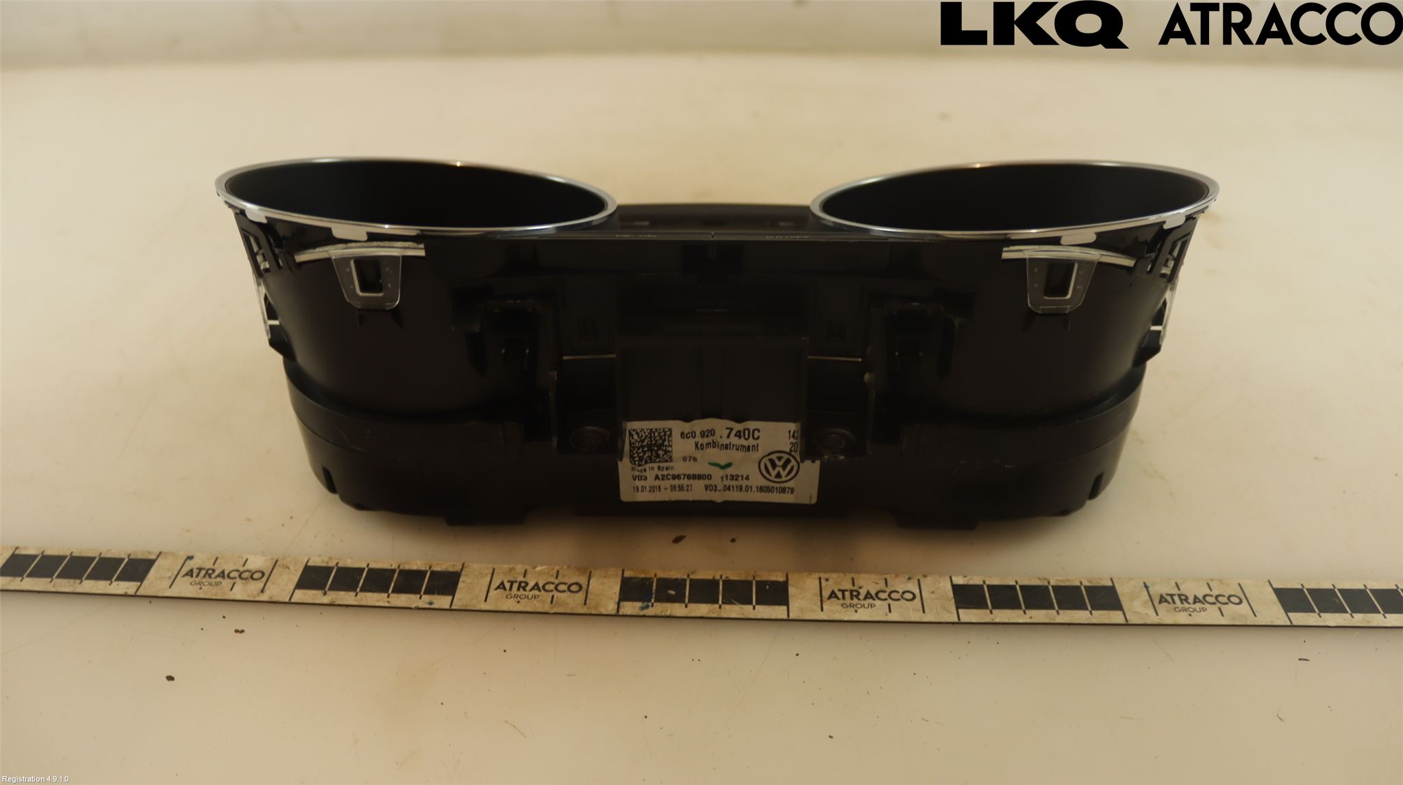 Volkswagen VW POLO 10-17 Instrument Komb