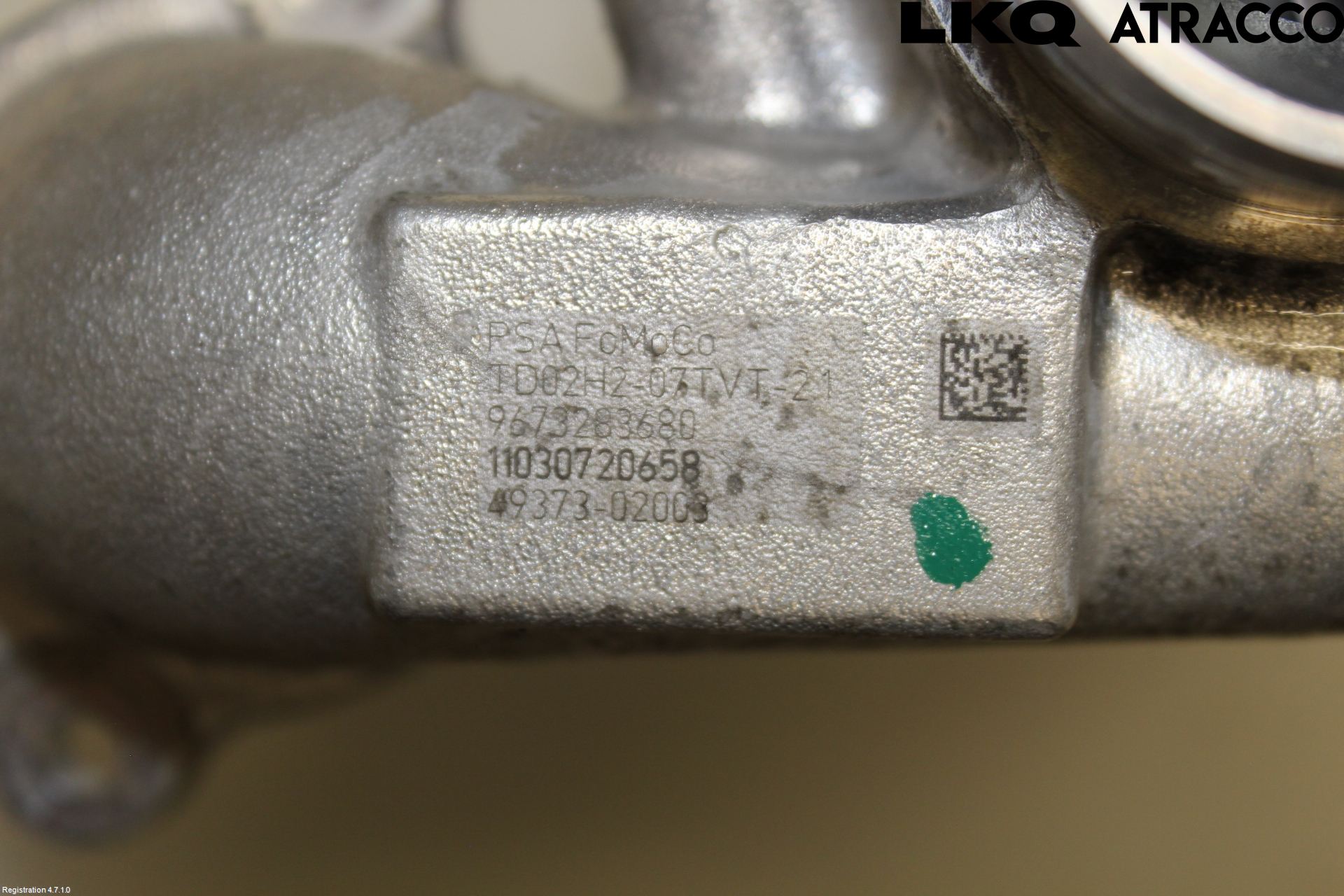 Citroen C3 PICASSO Turboaggregat