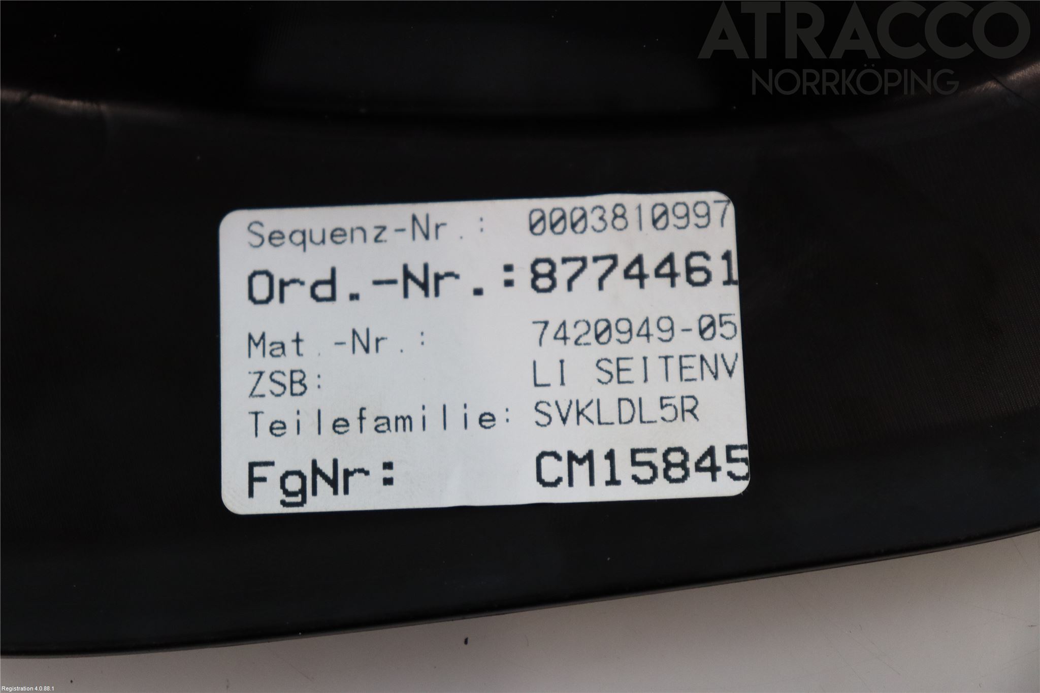 BMW 5 G30/G31/F90 17-23 Inredning Baksäte