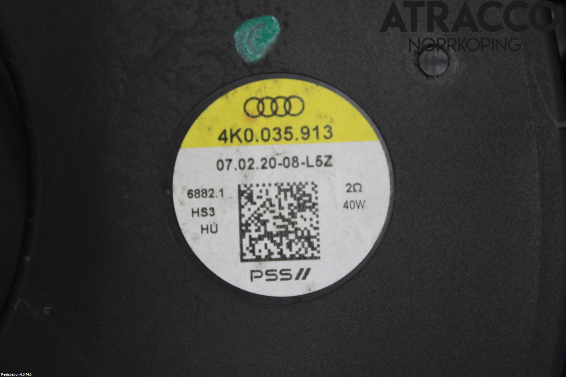 Audi A6 F2/C8 19- Högtalare