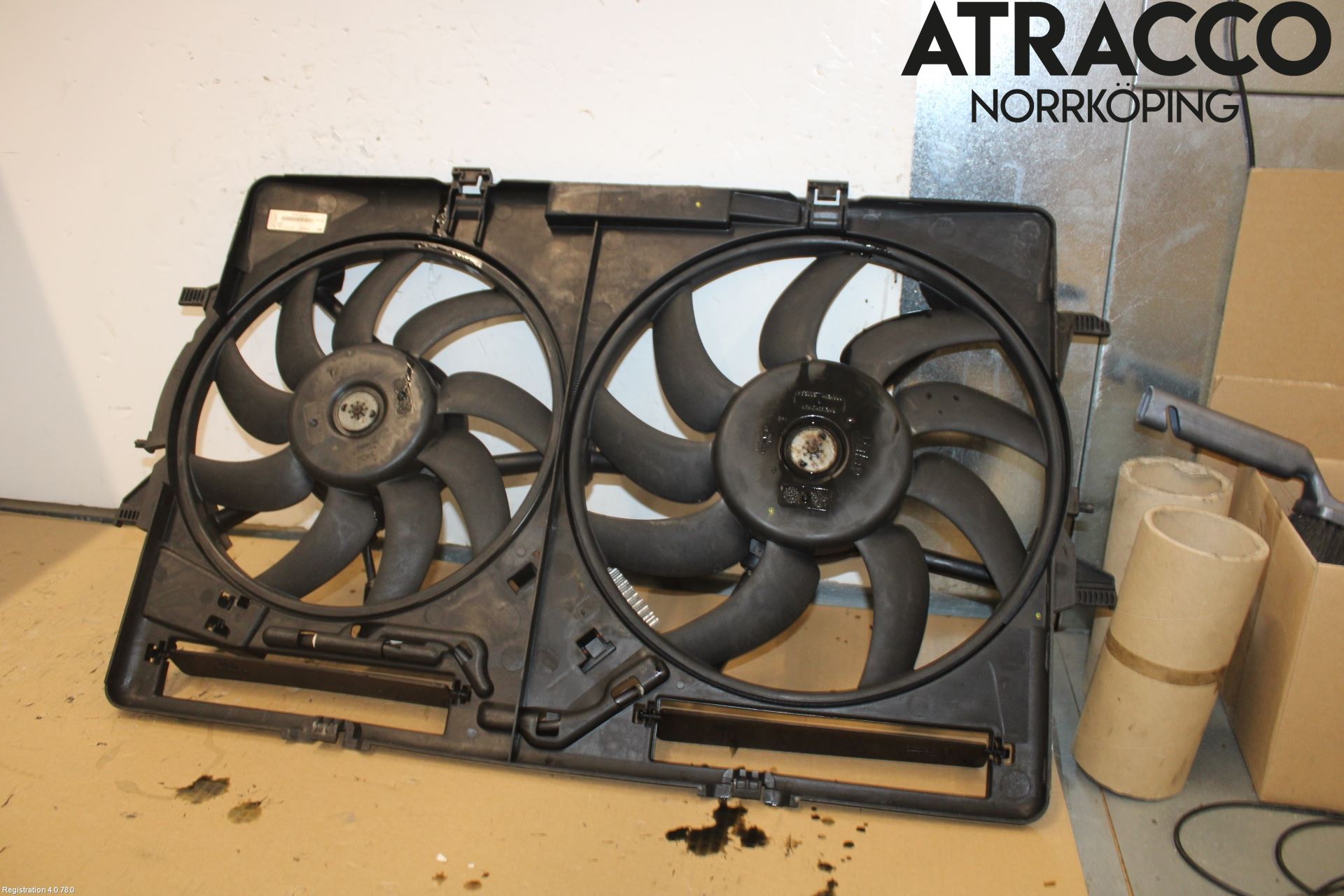 Audi A4/S4 08-11 Kylfläkt El