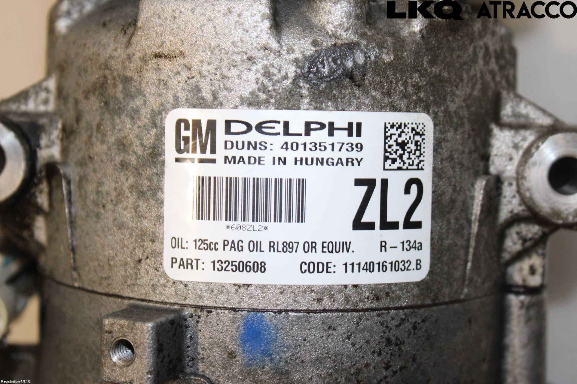 Opel ASTRA J 10-15 Ac Kompressor