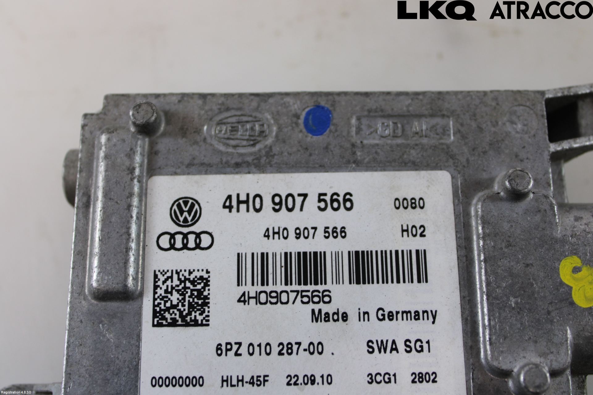Audi A8/S8 4H 10-17 Sensor Aktivt Kollisionsskydd